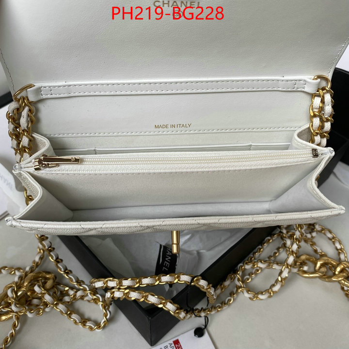 Chanel Bags(TOP)-Diagonal- aaaaa+ quality replica ID: BG228 $: 219USD