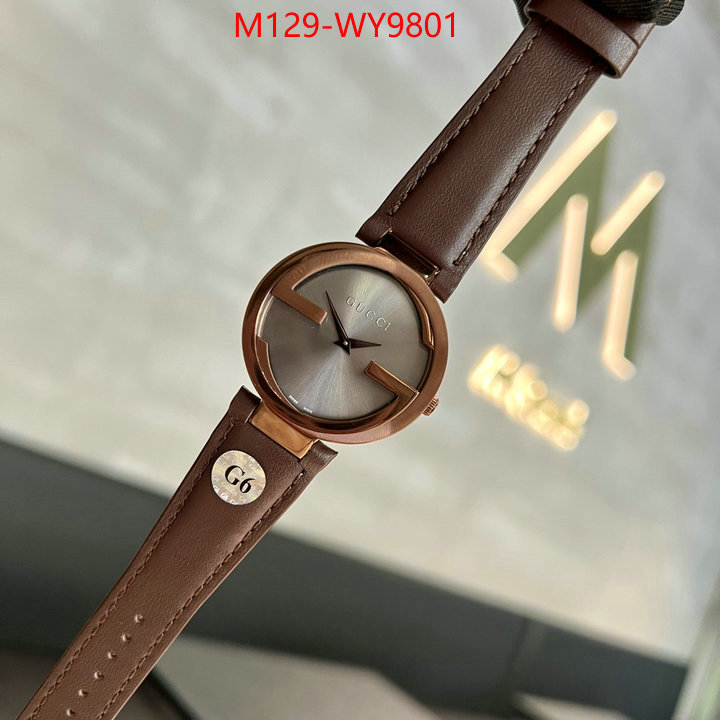 Watch(4A)-Gucci wholesale designer shop ID: WY9801 $: 129USD