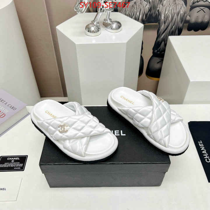 Women Shoes-Chanel top 1:1 replica ID: SE7467 $: 109USD