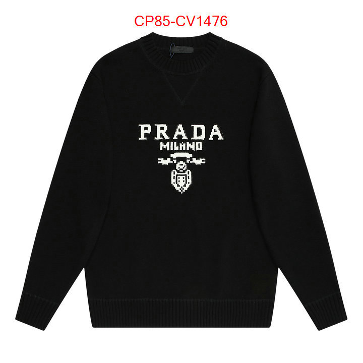 Clothing-Prada 2023 aaaaa replica customize ID: CV1476 $: 85USD