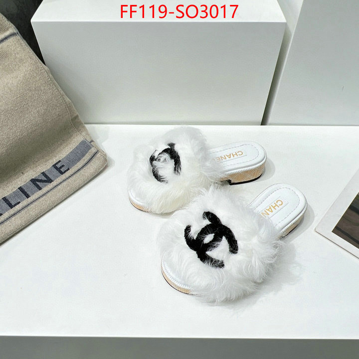 Women Shoes-Chanel fake high quality ID: SO3017 $: 119USD