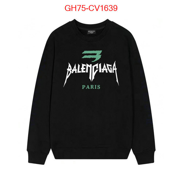 Clothing-Balenciaga shop designer replica ID: CV1639 $: 75USD