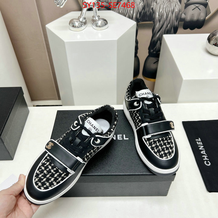 Women Shoes-Chanel buy best quality replica ID: SE7468 $: 135USD