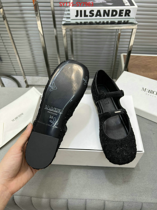 Women Shoes-Marchive brand designer replica ID: SY7983 $: 135USD