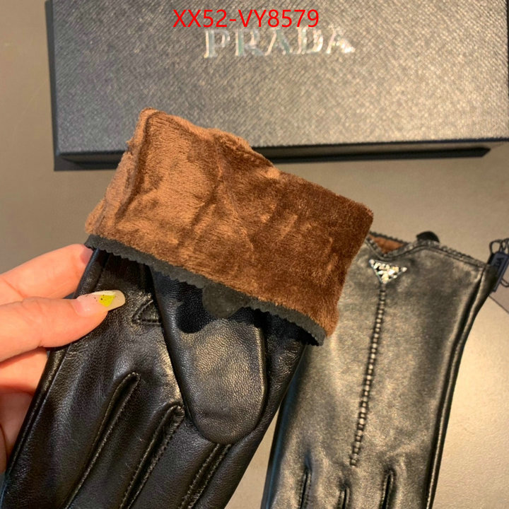 Gloves-Prada 7 star replica ID: VY8579 $: 52USD