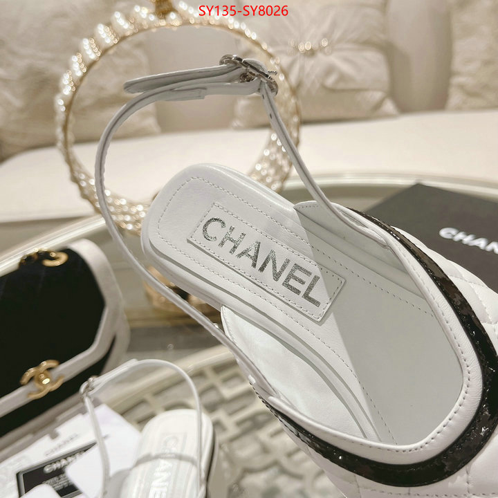 Women Shoes-Chanel perfect replica ID: SY8026 $: 135USD