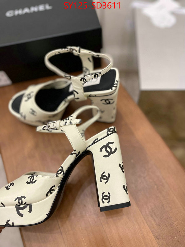 Women Shoes-Chanel high quality designer replica ID: SD3611 $: 125USD