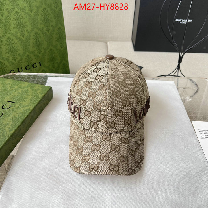 Cap(Hat)-Gucci 2023 perfect replica designer ID: HY8828 $: 27USD