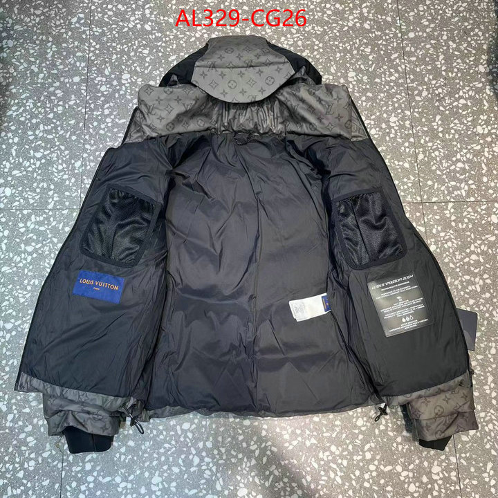 Down jacket Men-LV luxury 7 star replica ID: CG26 $: 329USD