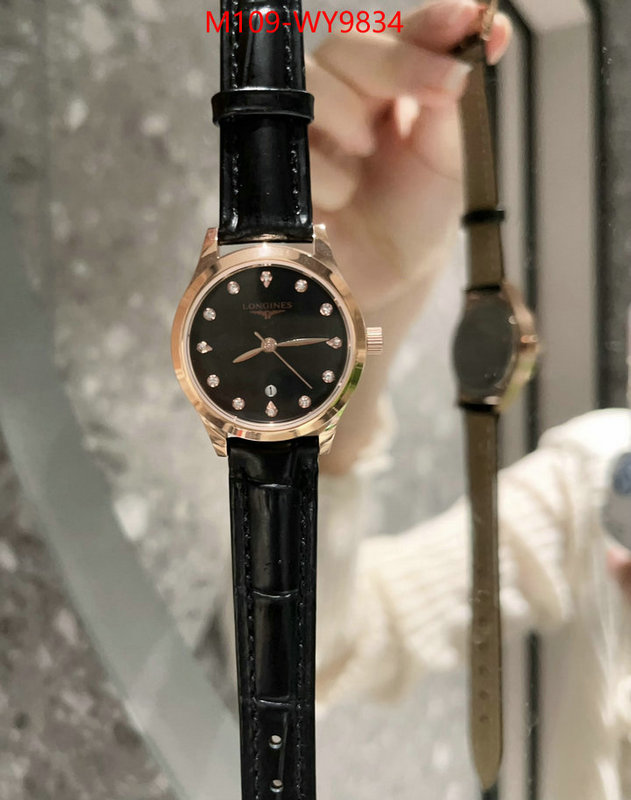 Watch(4A)-Longines luxury 7 star replica ID: WY9834 $: 109USD