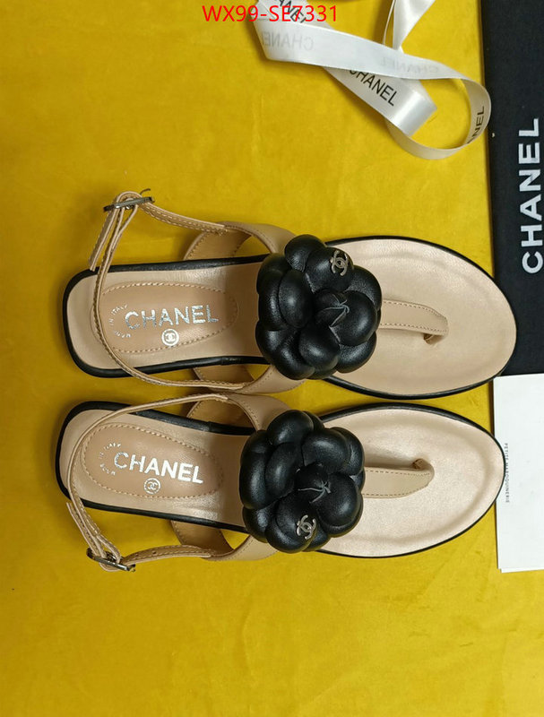 Women Shoes-Chanel unsurpassed quality ID: SE7331 $: 99USD