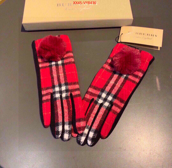 Gloves-Burberry counter quality ID: VY8436 $: 45USD