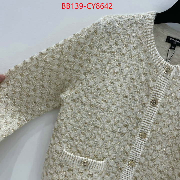 Clothing-Chanel high quality replica designer ID: CY8642 $: 139USD