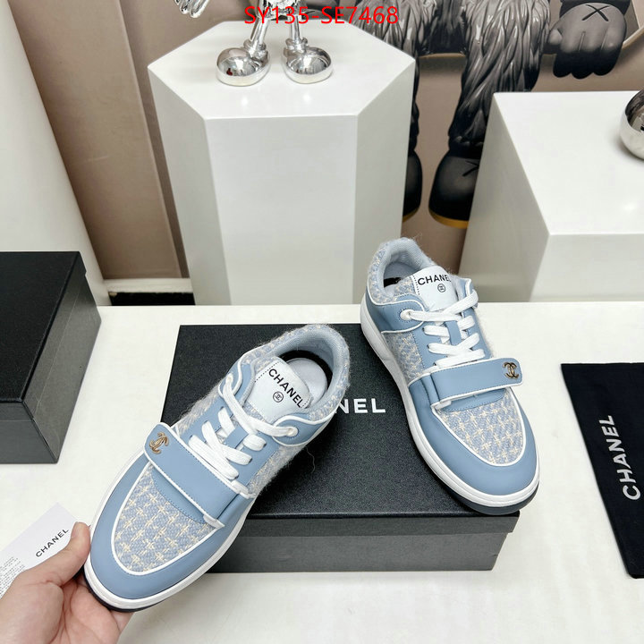 Women Shoes-Chanel buy best quality replica ID: SE7468 $: 135USD