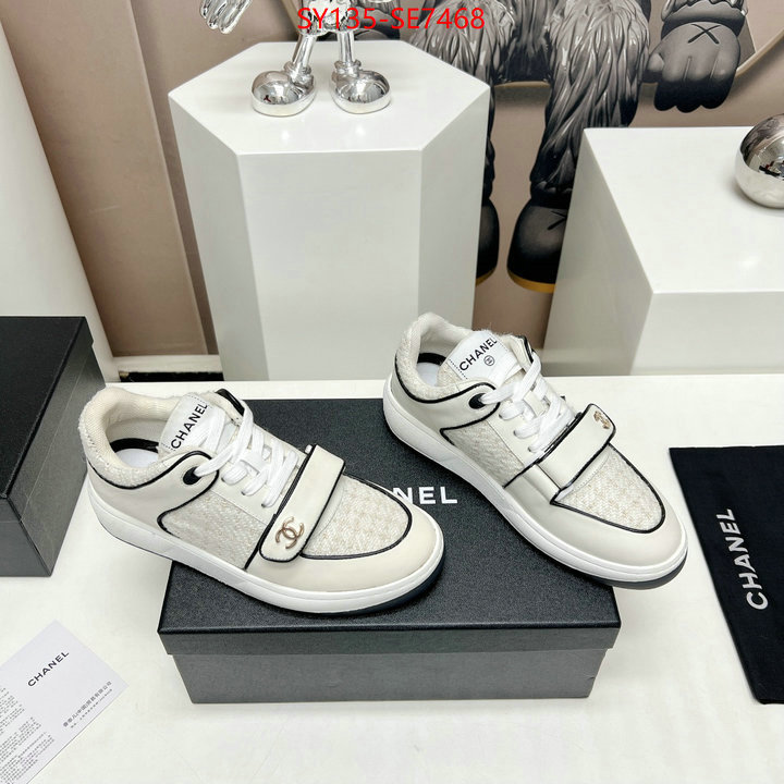 Women Shoes-Chanel buy best quality replica ID: SE7468 $: 135USD