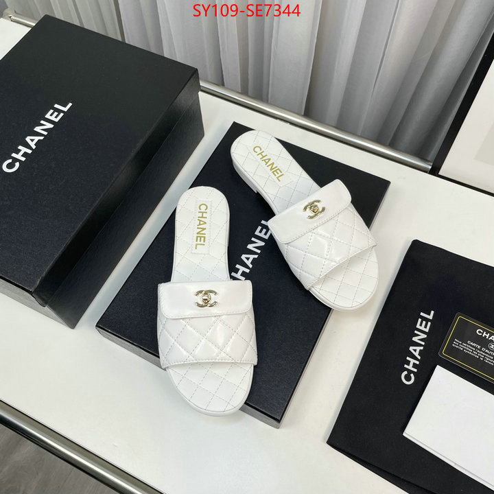 Women Shoes-Chanel high quality replica designer ID: SE7344 $: 109USD