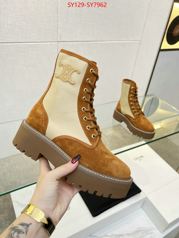 Women Shoes-Boots top grade ID: SY7962 $: 129USD