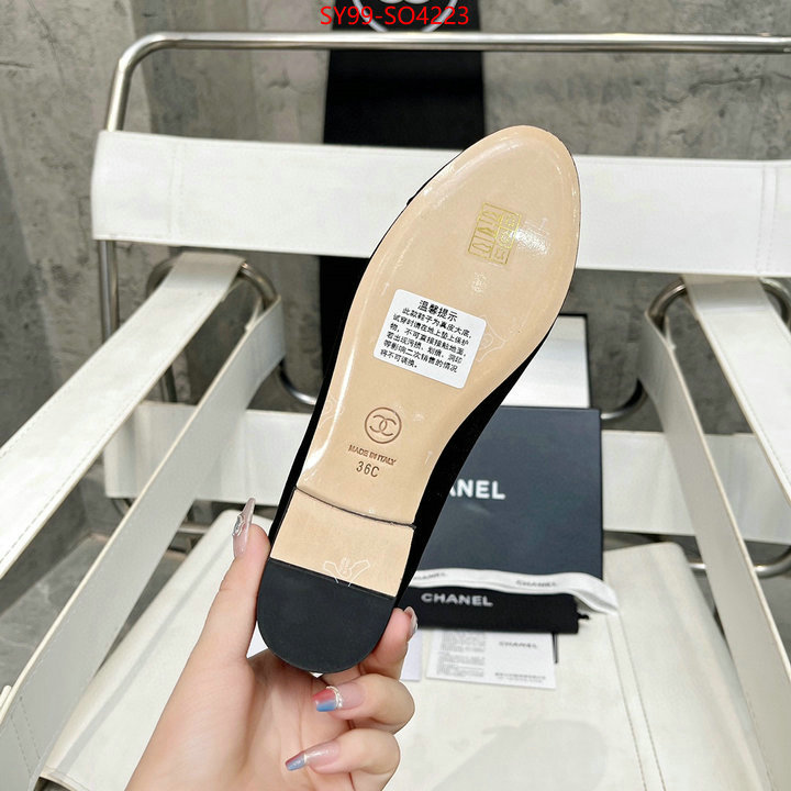 Women Shoes-Chanel exclusive cheap ID: SO4223 $: 99USD