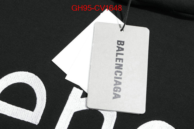 Clothing-Balenciaga aaaaa+ replica designer ID: CV1648 $: 95USD