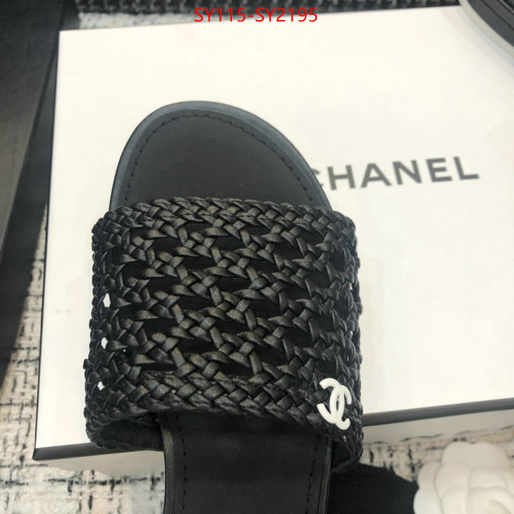 Women Shoes-Chanel top quality ID: SY2195 $: 115USD