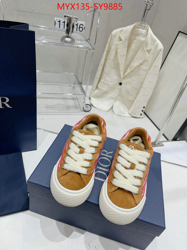 Men shoes-Dior fake cheap best online ID: SY9885 $: 135USD
