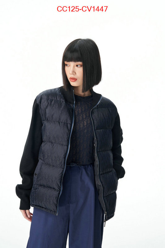 Down jacket Women-Dior buy top high quality replica ID: CV1447 $: 125USD