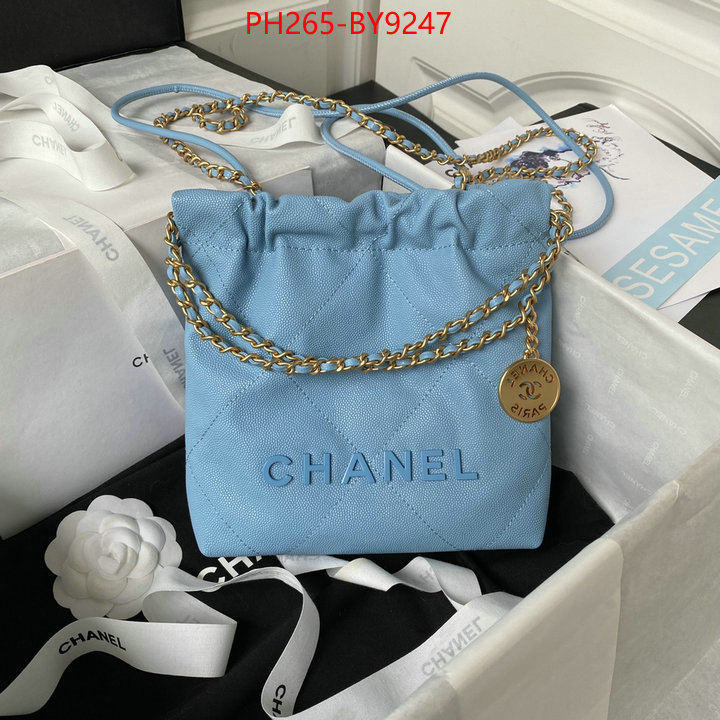 Chanel Bags(TOP)-Diagonal- buy best high-quality ID: BY9247 $: 265USD