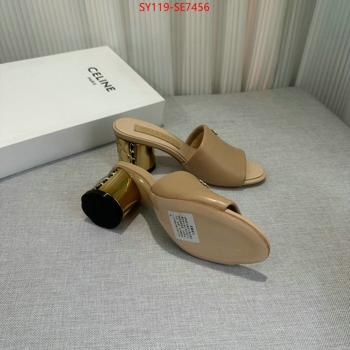 Women Shoes-Chanel wholesale designer shop ID: SE7456 $: 119USD