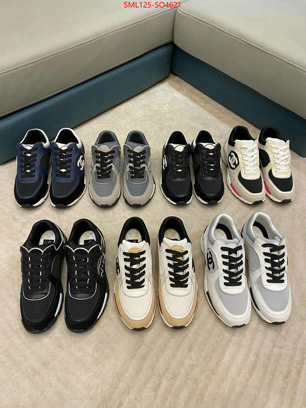 Men shoes-Chanel top 1:1 replica ID: SO4621 $: 125USD