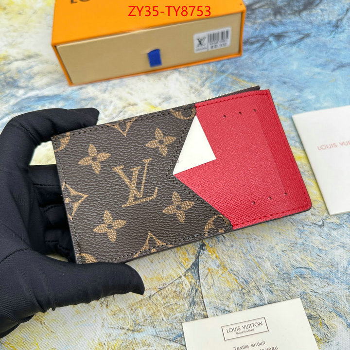 LV Bags(4A)-Wallet replica us ID: TY8753 $: 35USD