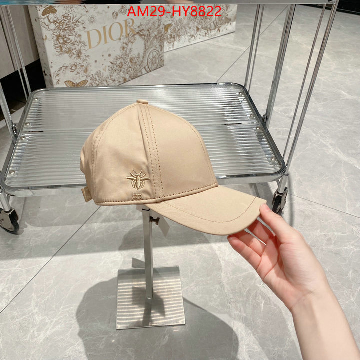 Cap (Hat)-Dior new 2023 ID: HY8822 $: 29USD