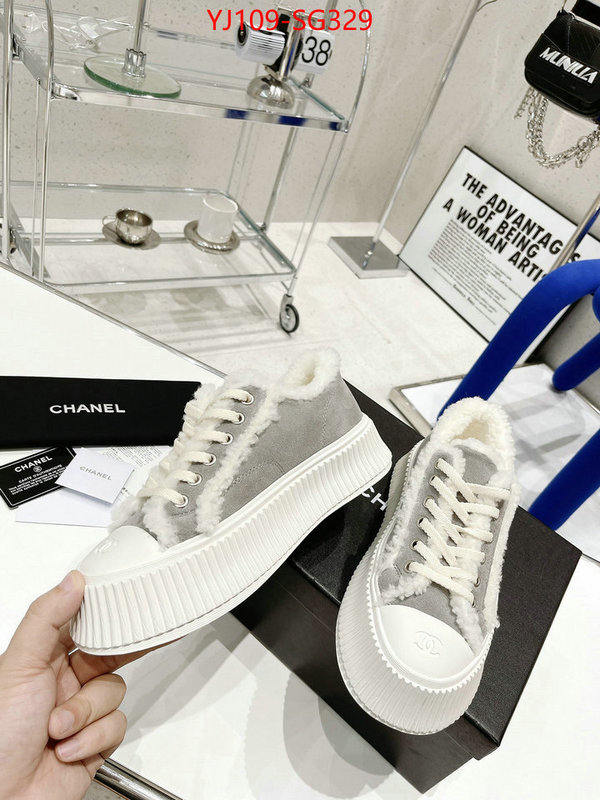 Women Shoes-Chanel can you buy knockoff ID: SG329 $: 109USD