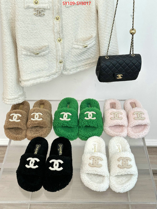 Women Shoes-Chanel high quality aaaaa replica ID: SY8017 $: 109USD
