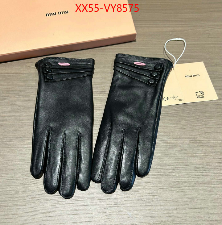 Gloves-Miu Miu knockoff highest quality ID: VY8575 $: 55USD