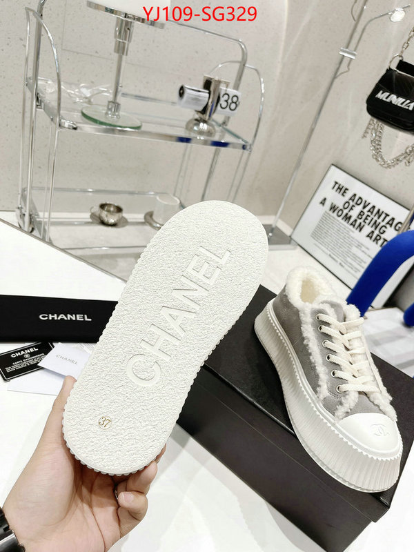 Women Shoes-Chanel can you buy knockoff ID: SG329 $: 109USD