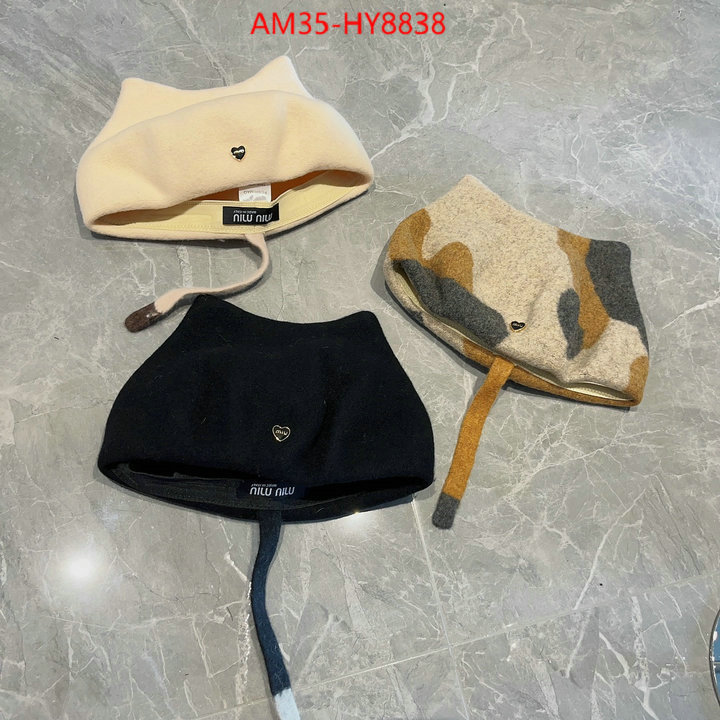 Cap(Hat)-Miu Miu shop designer ID: HY8838 $: 35USD