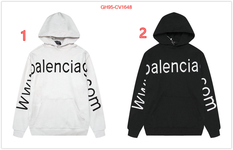 Clothing-Balenciaga aaaaa+ replica designer ID: CV1648 $: 95USD