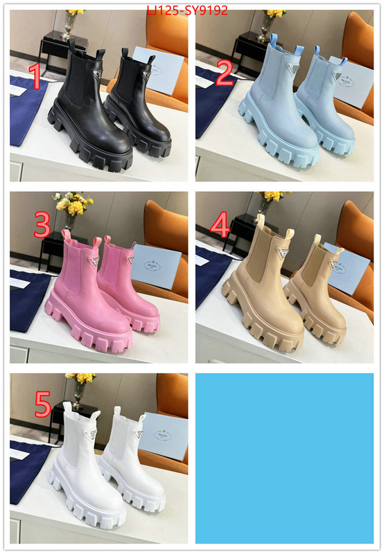 Women Shoes-Boots how to buy replica shop ID: SY9192 $: 125USD