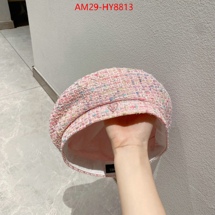 Cap (Hat)-Chanel replica for cheap ID: HY8813 $: 29USD