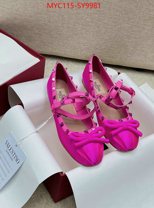 Women Shoes-Valentino replica for cheap ID: SY9981 $: 115USD
