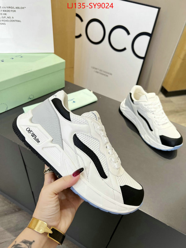 Men Shoes-Offwhite high quality 1:1 replica ID: SY9024 $: 135USD