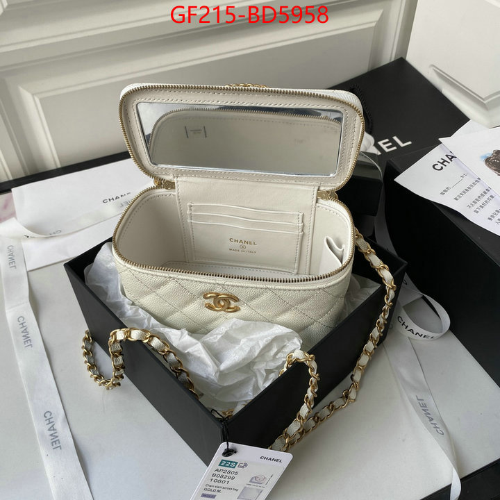 Chanel Bags(TOP)-Vanity best aaaaa ID: BD5958 $: 215USD