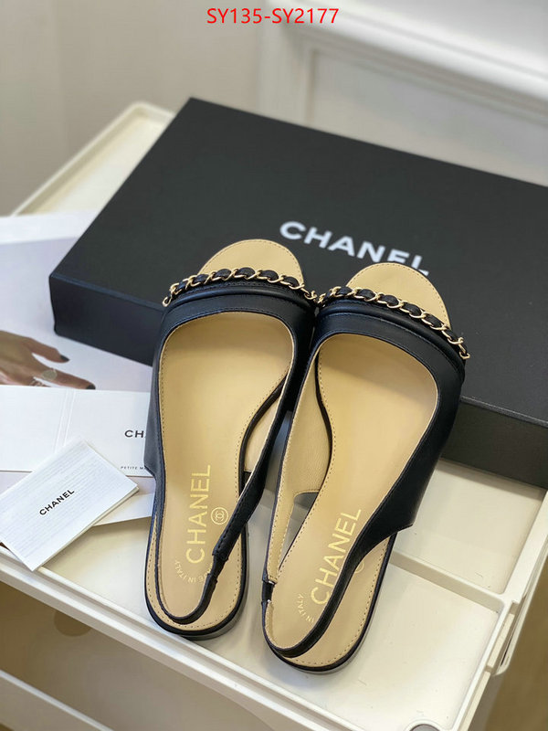 Women Shoes-Chanel buying replica ID: SY2177 $: 135USD