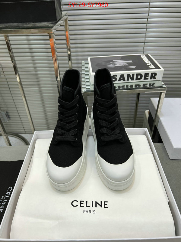 Women Shoes-CELINE top perfect fake ID: SY7960 $: 129USD