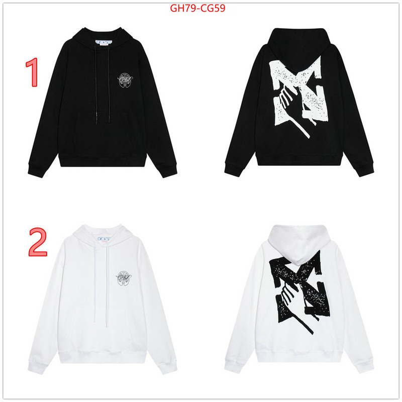 Clothing-OffWhite top fake designer ID: CG59 $: 79USD