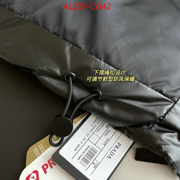 Down jacket Women-Prada sell high quality ID: CG42 $: 239USD