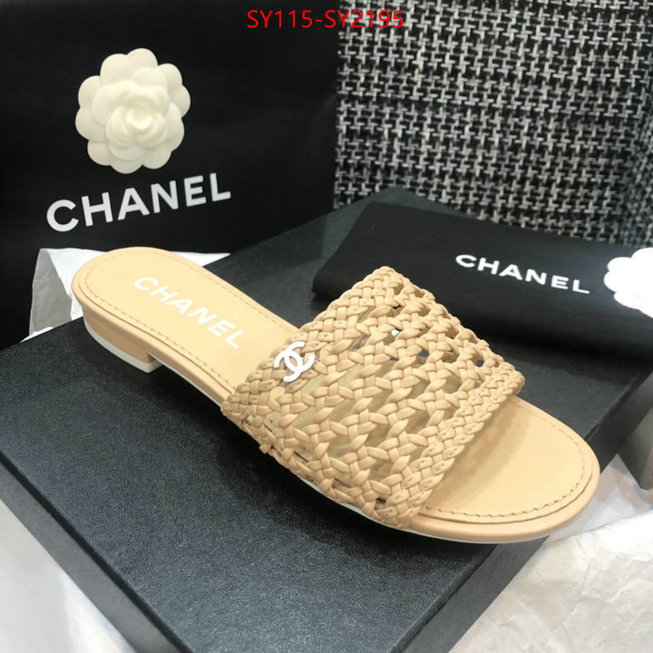 Women Shoes-Chanel top quality ID: SY2195 $: 115USD