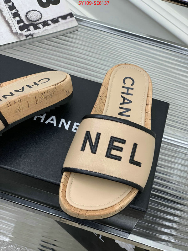 Women Shoes-Chanel replica 1:1 ID: SE6137 $: 109USD