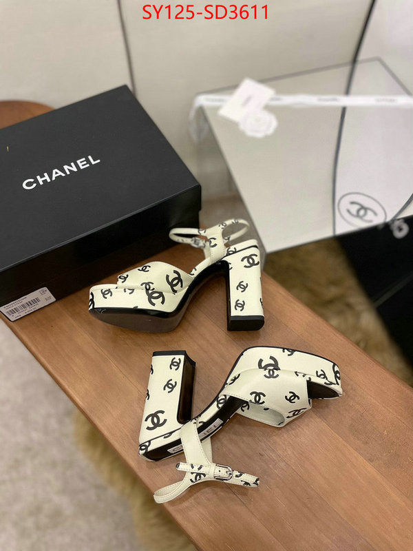 Women Shoes-Chanel high quality designer replica ID: SD3611 $: 125USD