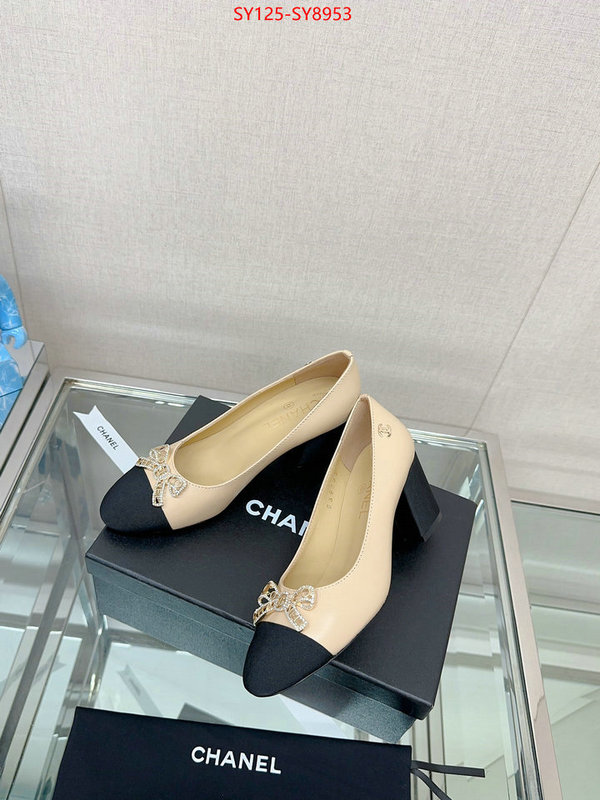 Women Shoes-Chanel replica online ID: SY8953 $: 125USD